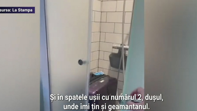Photo of video | Cum arată o garsoniera de nouă metri pătrați închiriată cu 600 sute de euro la Paris: „Aici e dușul, unde îmi țin și geamantanul”